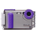 CASIO EXILIM S2 防水ケースセット 青