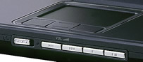 エプソンダイレクト Endeavor NT2600 手前、CD再生キー
