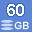 ハードディスク 60GB(Ultra ATA/100、5,400rpm)