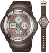 カシオ Baby-G/ブラウン・ハート BGR-30BR-5EJF