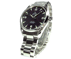 OMEGA/オメガ シーマスター アクアテラ ブラックラージ OM2502-52