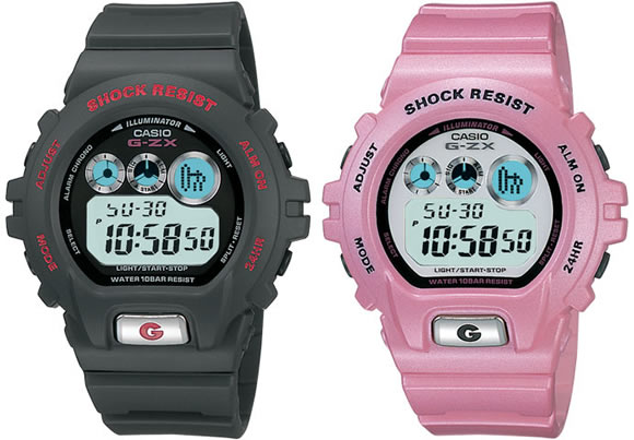 CASIO G-ZX cC{bNX LOV-03C-4BJR(G-ZX-691LV-8B & G-ZX-691LV-4B) 